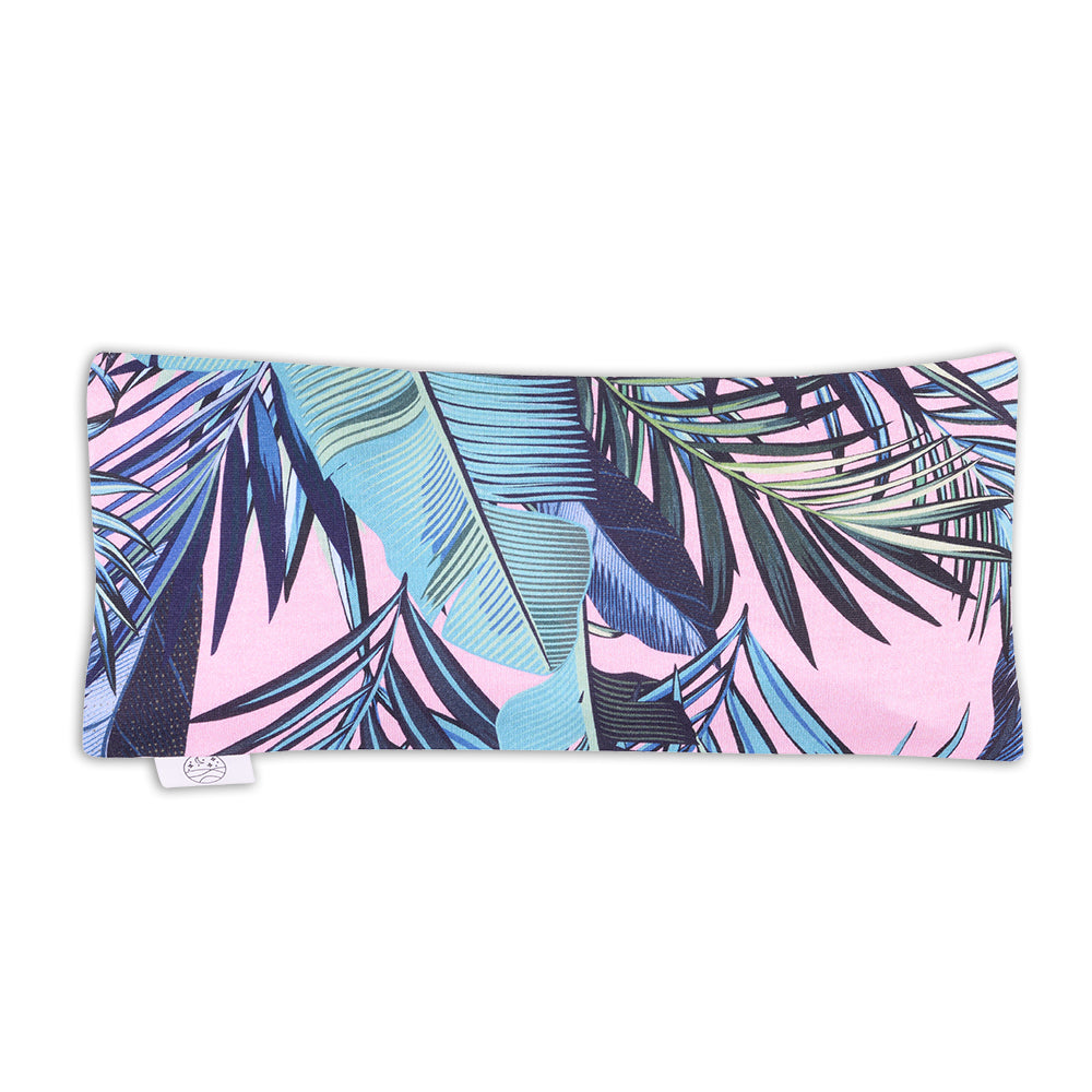 Organic Cotton Eye Pillow with Flaxseed, Lavender & Baltic Amber