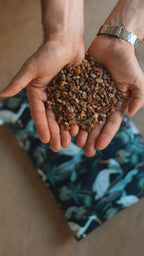 Cherry Pit Heat Pack with Baltic Amber Natural Hot & Cold Compress