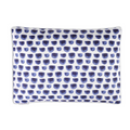 Travel Pillow in Organic Cotton Sateen with Buckwheat Hulls & Baltic Amber