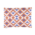 A Linen Blend Travel Pillow with Buckwheat Hulls & Baltic Amber
