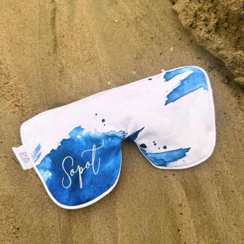 Maska na oczy z bawełny organicznej Kolekcja Sopot