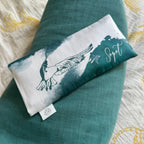 "Sopot" Organic Cotton Eye Pillow with Flaxseed, Lavender & Baltic Amber