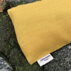 Linen Eye Pillow with Flaxseed, Lavender & Baltic Amber