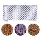 Organic Cotton Eye Pillow with Flaxseed, Lavender & Baltic Amber