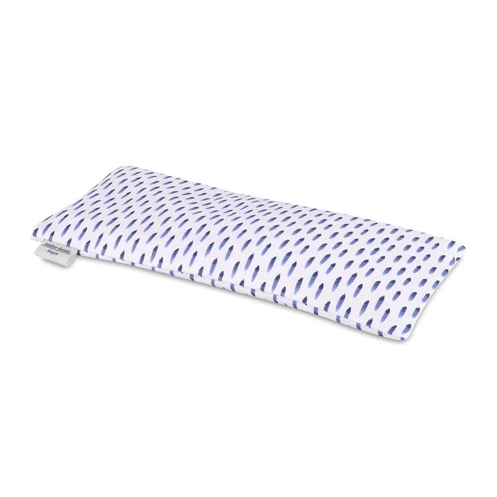 Organic Cotton Eye Pillow with Flaxseed, Lavender & Baltic Amber