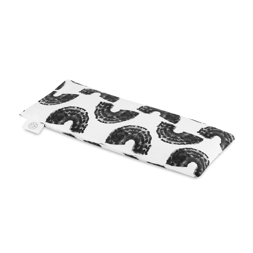 Organic Cotton Eye Pillow with Flaxseed, Lavender & Baltic Amber