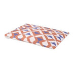 A Linen Blend Travel Pillow with Buckwheat Hulls & Baltic Amber